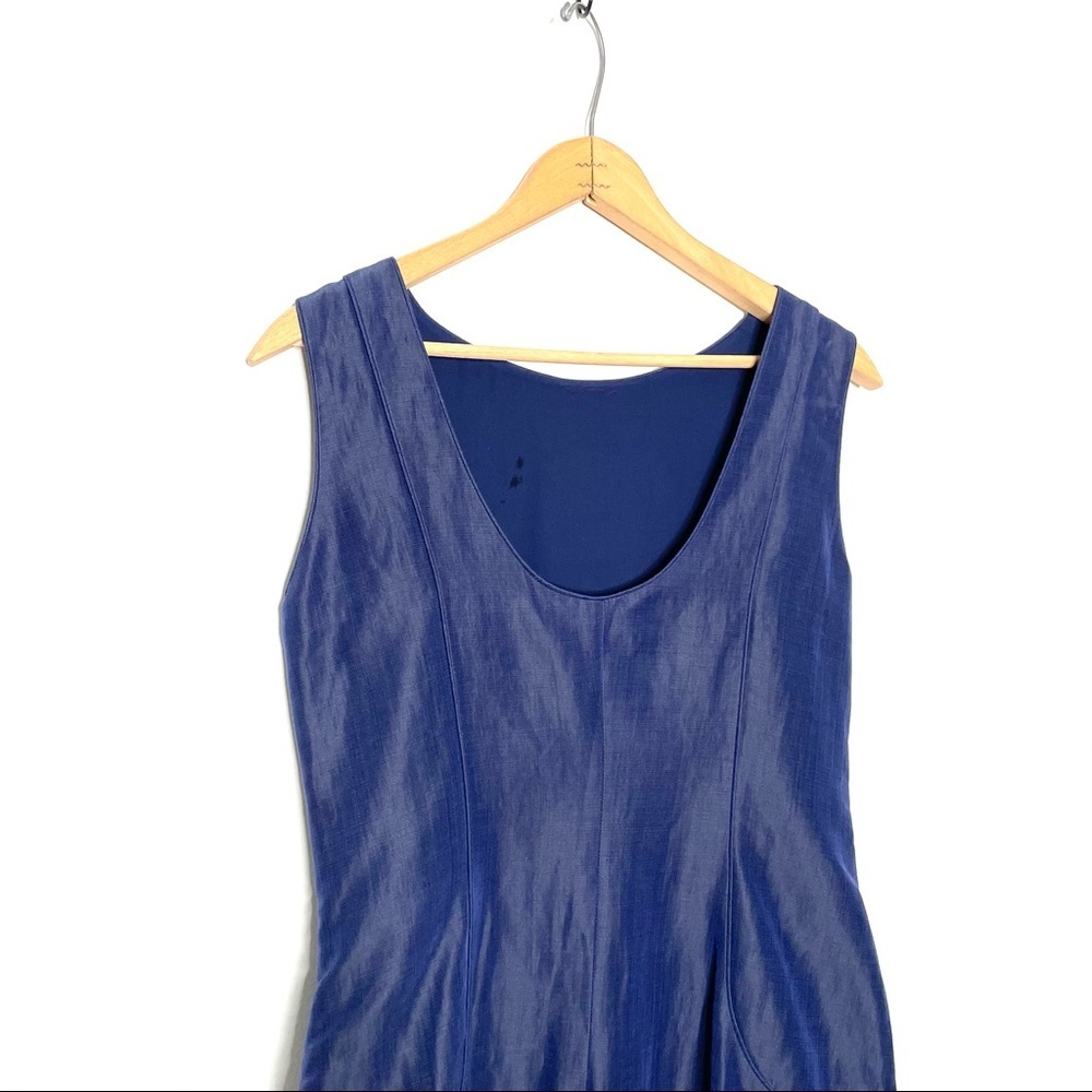Giorgio Armani | Bateau Neckline Silk Sheath Dress - Picture 7 of 12